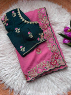 Naarira Arzoo Fancy Embroidered Sarees