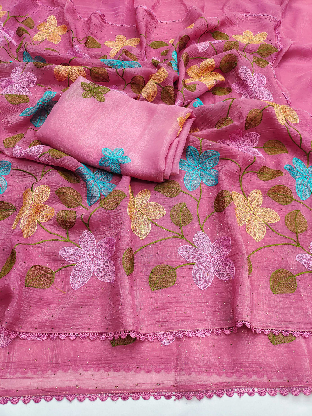 Naarira KESH569 FLORIOUS Viscose Fancy Sarees