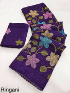 Naarira KESH569 FLORIOUS Viscose Fancy Sarees
