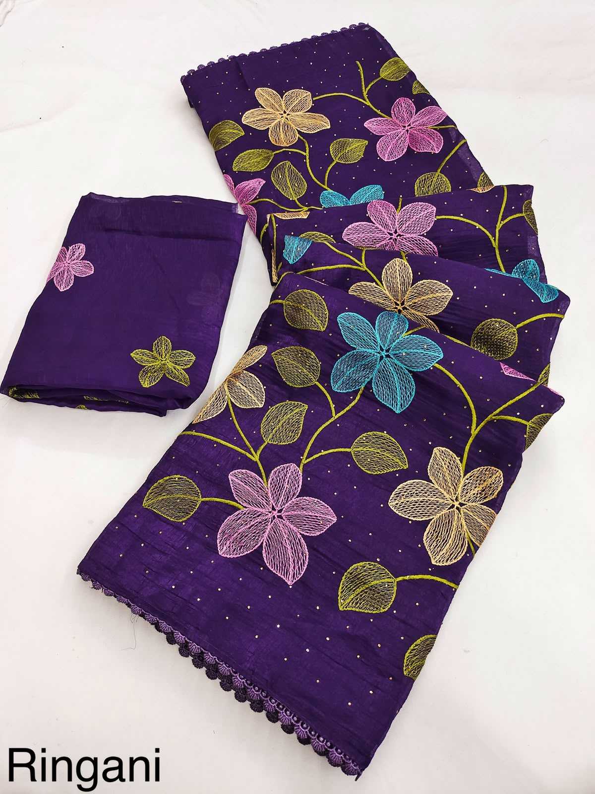 Naarira KESH569 FLORIOUS Viscose Fancy Sarees