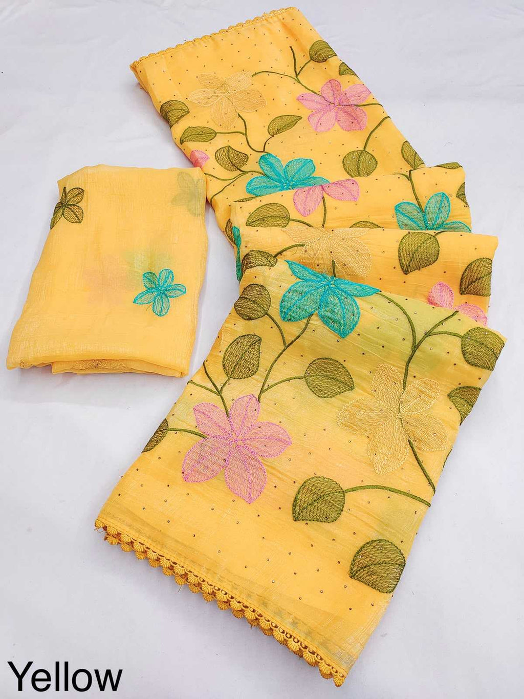 Naarira KESH569 FLORIOUS Viscose Fancy Sarees