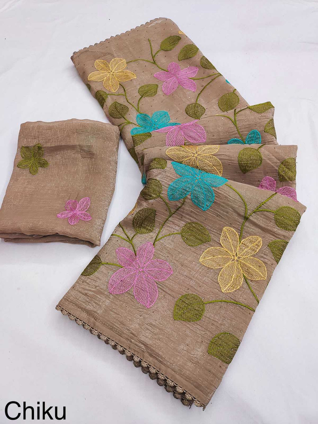 Naarira KESH569 FLORIOUS Viscose Fancy Sarees