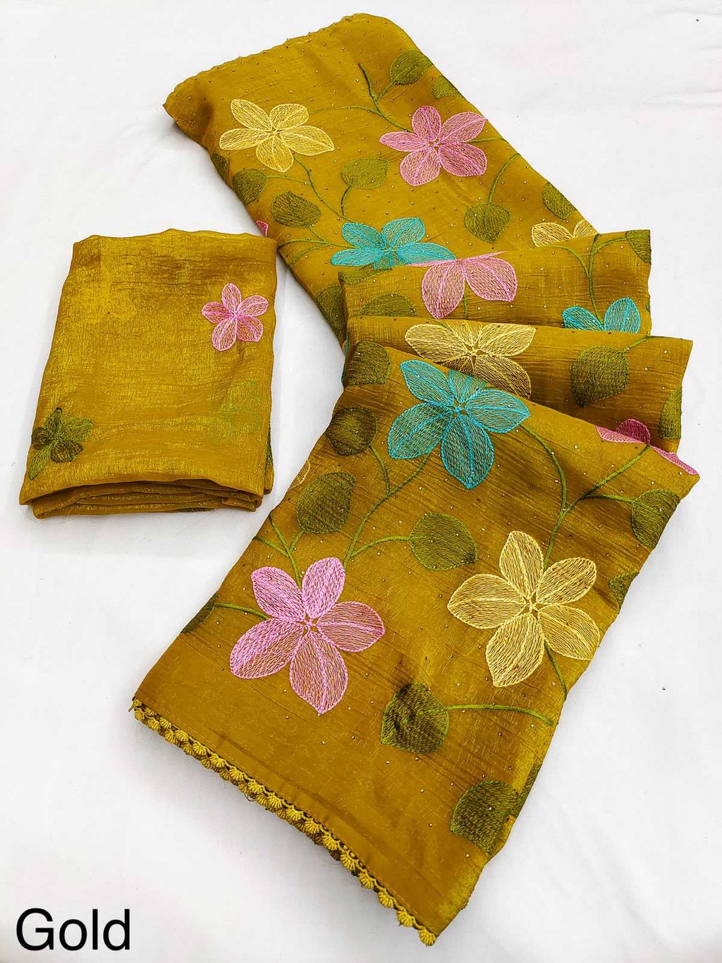 Naarira KESH569 FLORIOUS Viscose Fancy Sarees