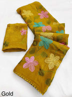 Naarira KESH569 FLORIOUS Viscose Fancy Sarees