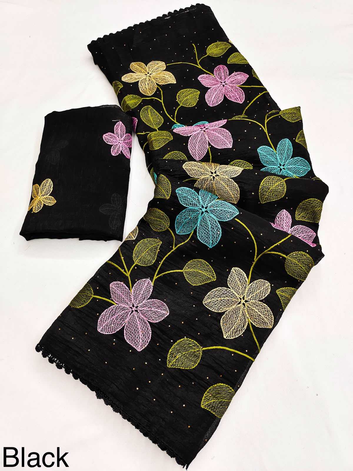 Naarira KESH569 FLORIOUS Viscose Fancy Sarees