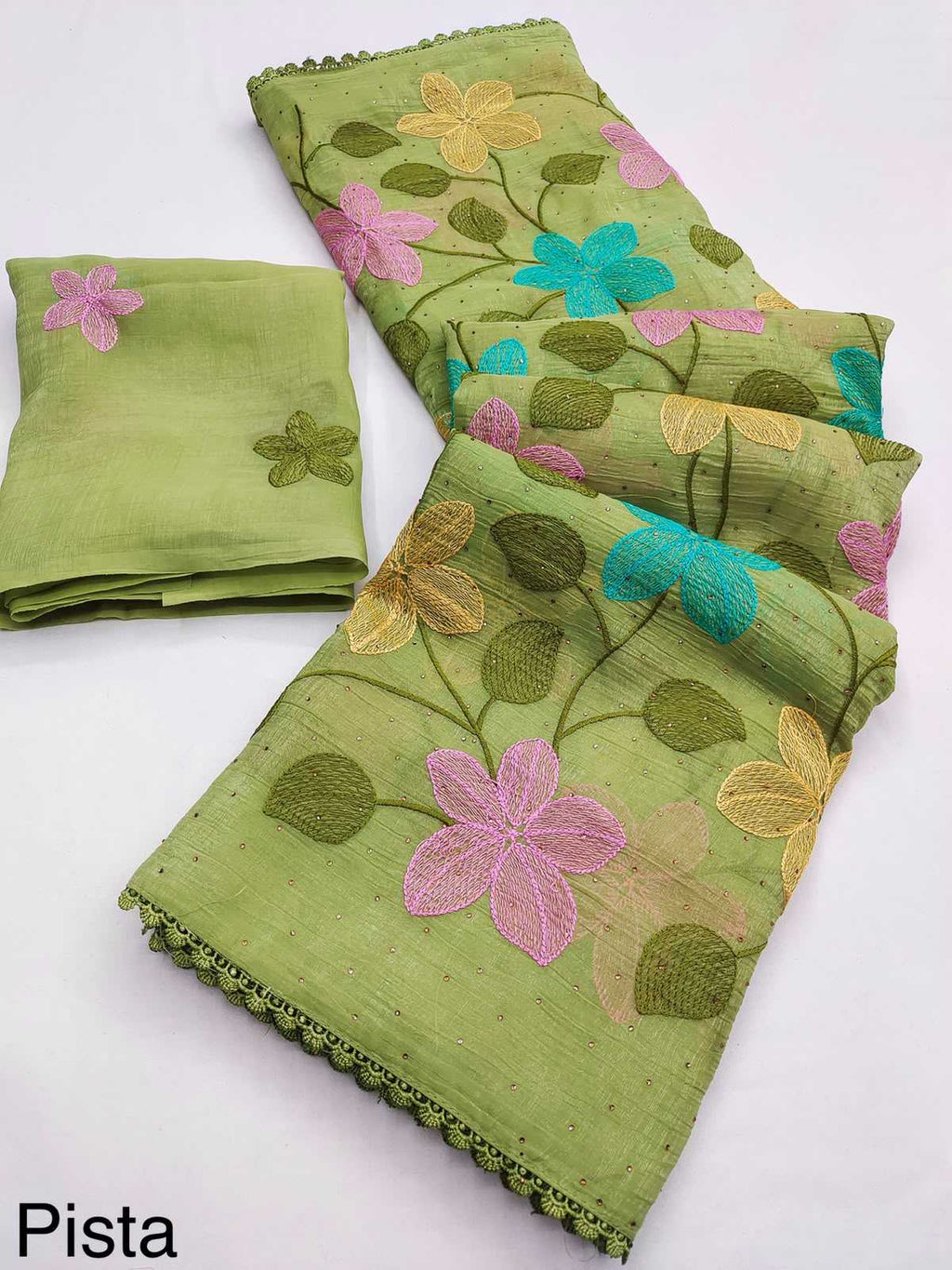 Naarira KESH569 FLORIOUS Viscose Fancy Sarees