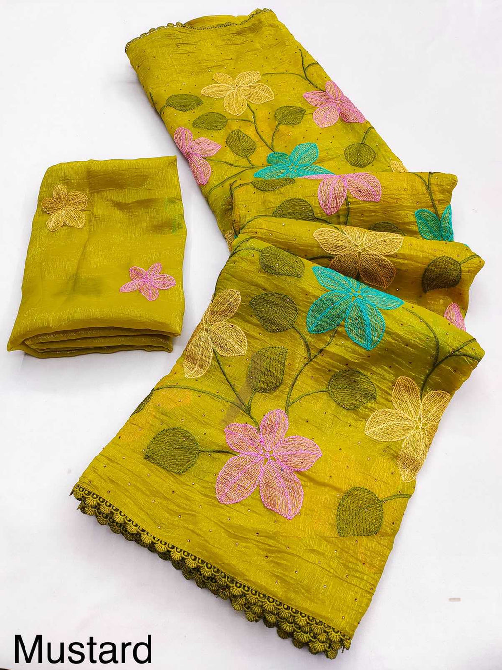 Naarira KESH569 FLORIOUS Viscose Fancy Sarees