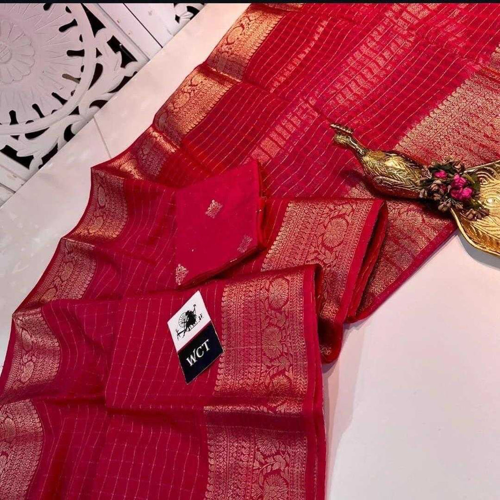 Naarira Dola Nylon Silk Saree for Women