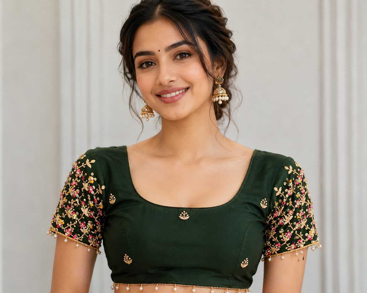 Naarira Samaira Georgette Designer Blouse