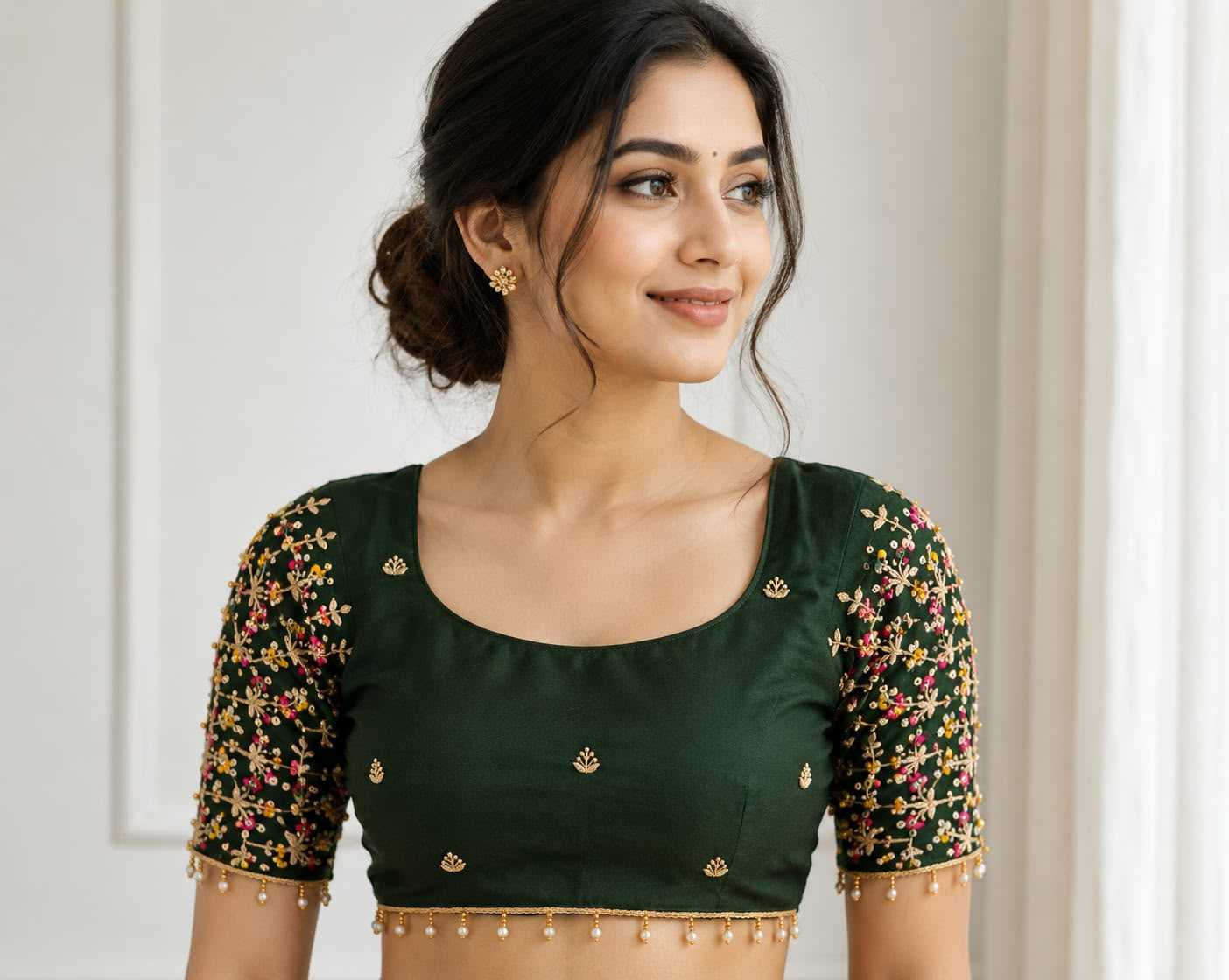 Naarira Samaira Georgette Designer Blouse