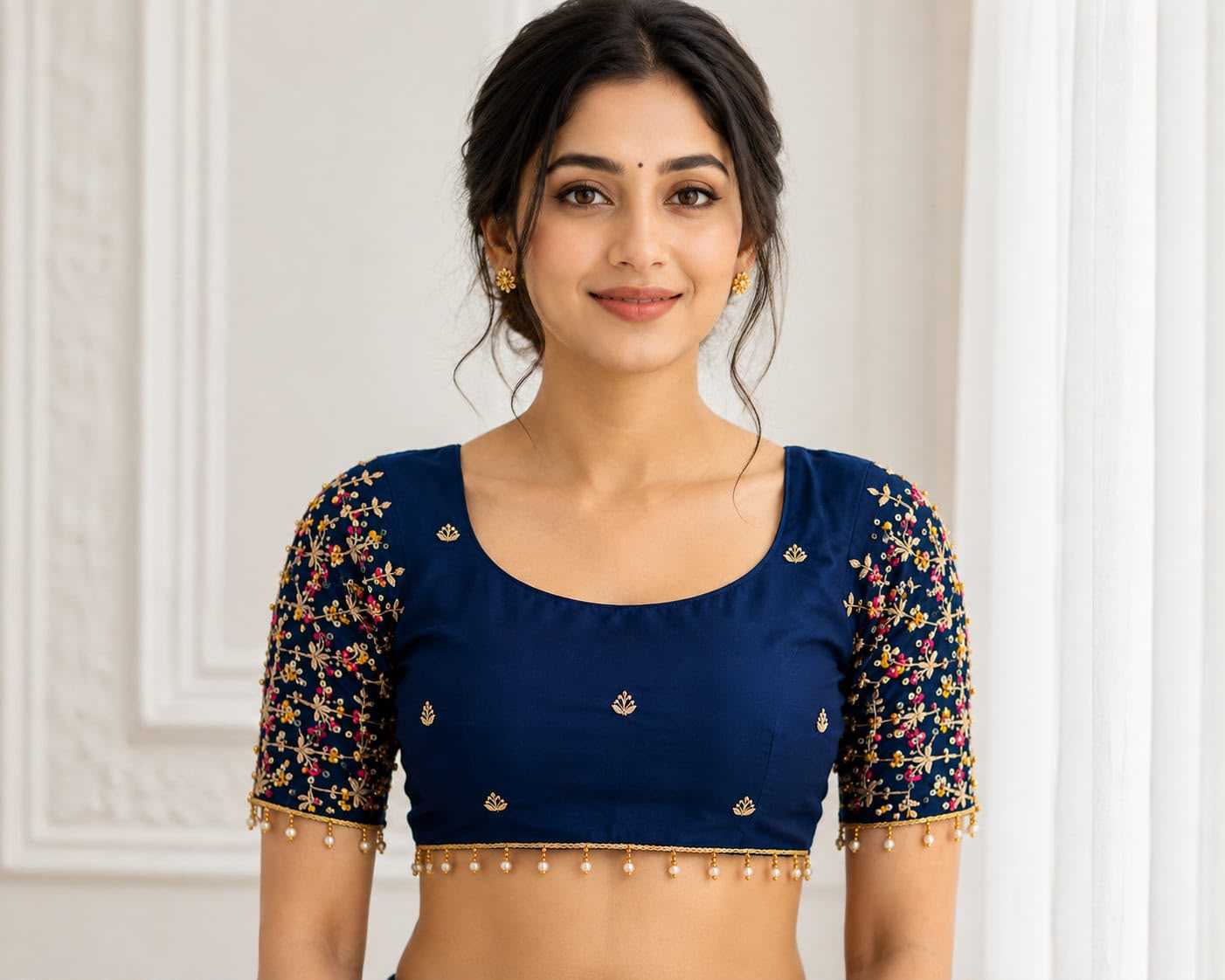 Naarira Samaira Georgette Designer Blouse