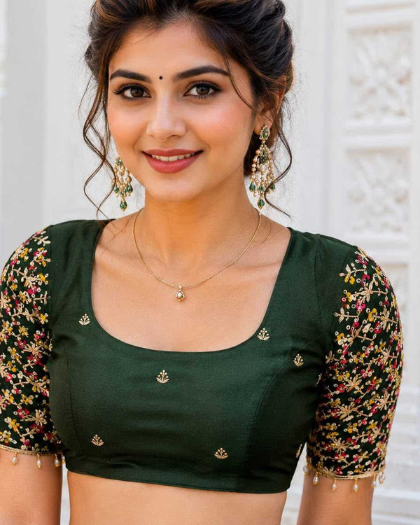 Naarira Samaira Georgette Designer Blouse - alternate view