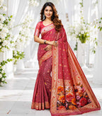 Naarira 3D Space Silk Saree for Women