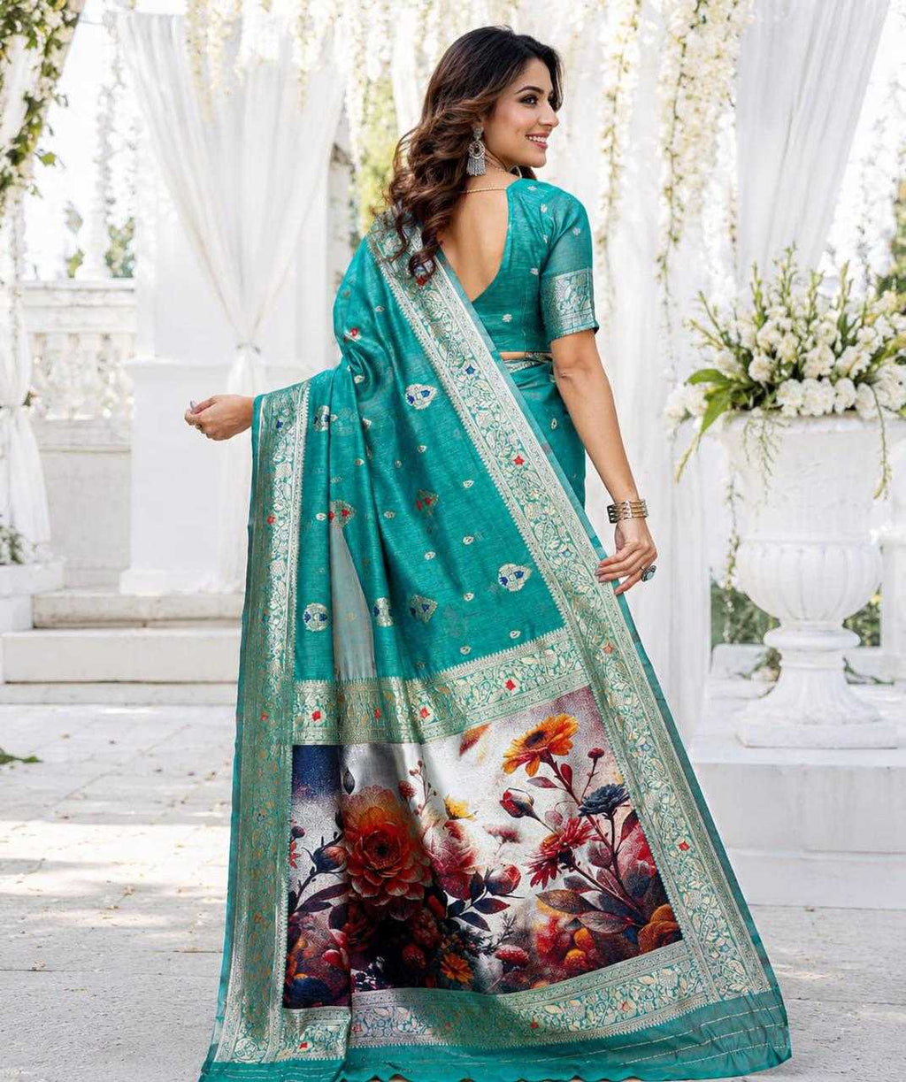 Naarira 3D Space Silk Saree for Women