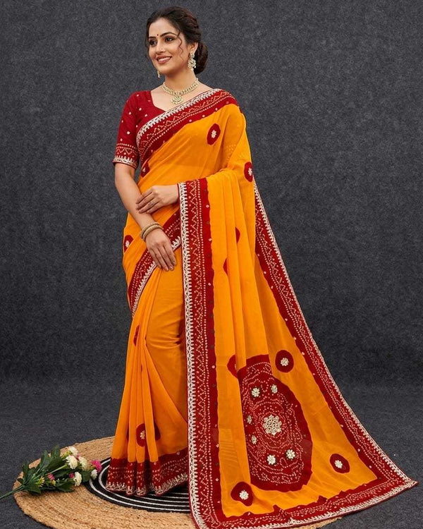 Naarira KESH584 316 Georgette Georgette Sarees