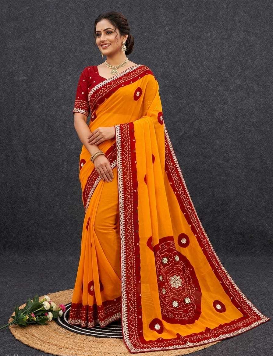 Naarira KESH584 316 Georgette Georgette Sarees