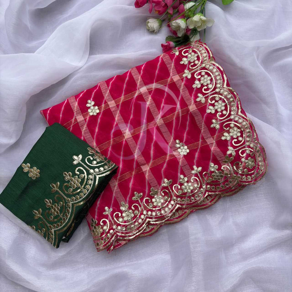 Naarira KESH584 397 Viscose Georgette Sarees
