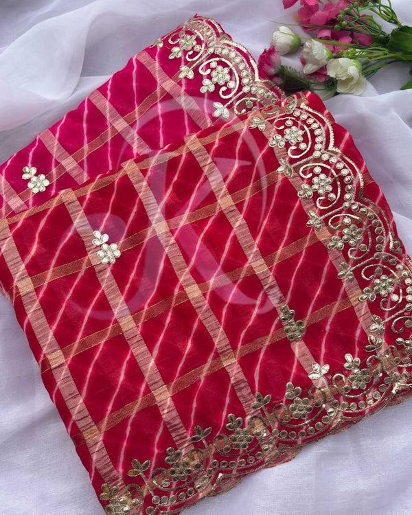 Naarira KESH584 397 Viscose Georgette Sarees