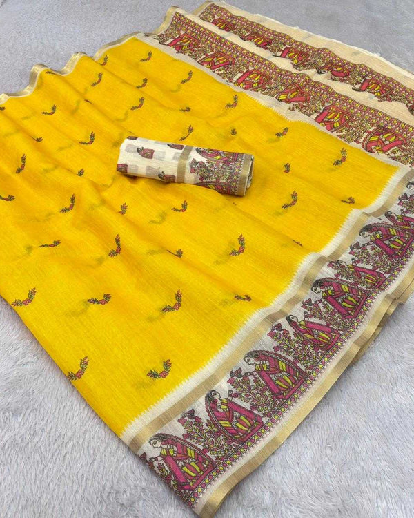 Naarira Dhruvika Cotton Printed Sarees