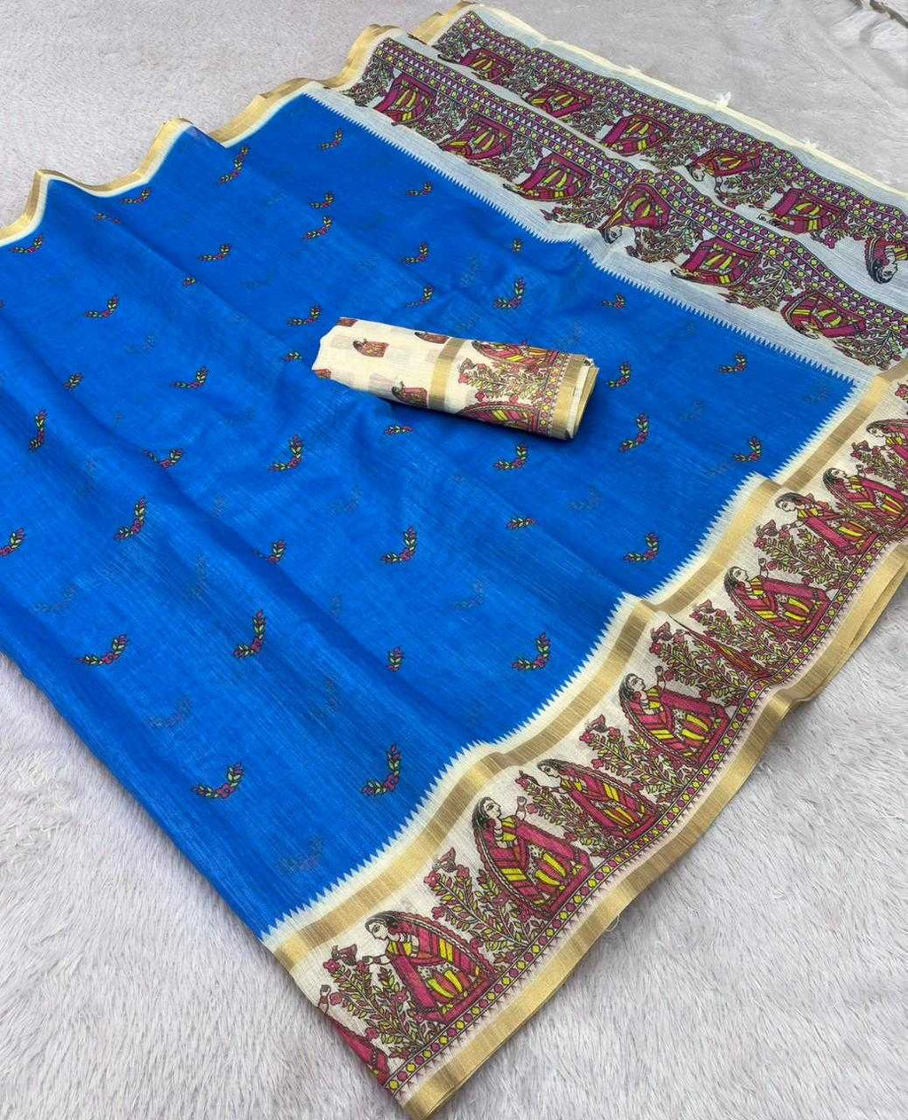 Naarira Dhruvika Cotton Printed Sarees