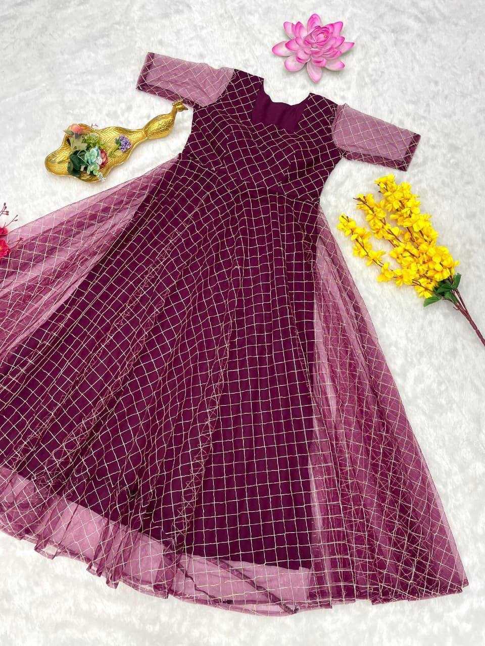 Naarira Dhanishta Net Fancy Gown
