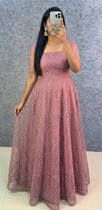 Naarira Dhanishta Net Fancy Gown