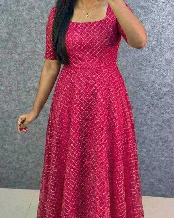 Naarira Dhanishta Net Fancy Gown
