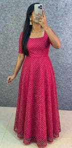 Naarira Dhanishta Net Fancy Gown
