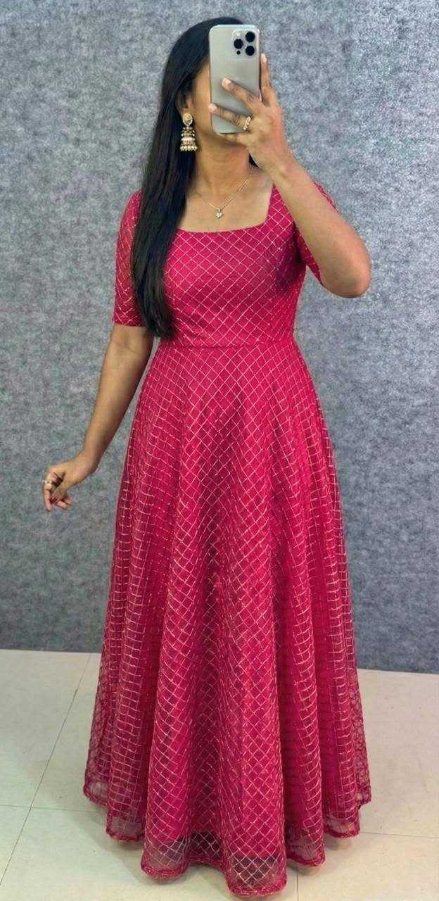 Naarira Dhanishta Net Fancy Gown