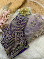Naarira KESH600 Titali Satin Sequence Sarees