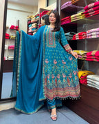 Naarira RAJASTHANI ANARKALI Chinon Anarkali Suits