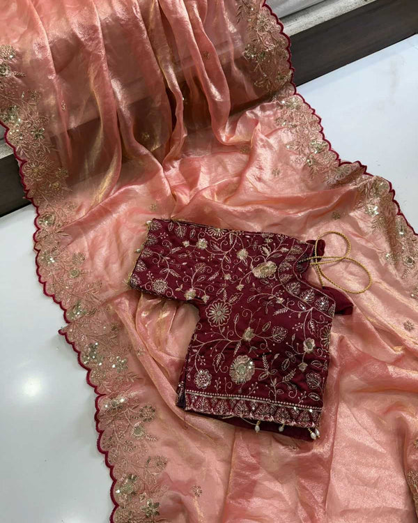 Naarira Aashiya Satin Designer Sarees - alternate view