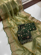 Naarira Aashiya Satin Designer Sarees