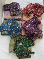 Naarira Aashiya Satin Designer Sarees
