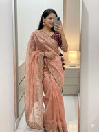 Naarira Aashiya Satin Designer Sarees