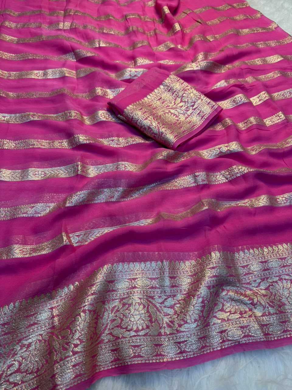 Naarira Sto Georgette Designer Sarees