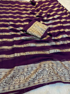 Naarira Sto Georgette Designer Sarees