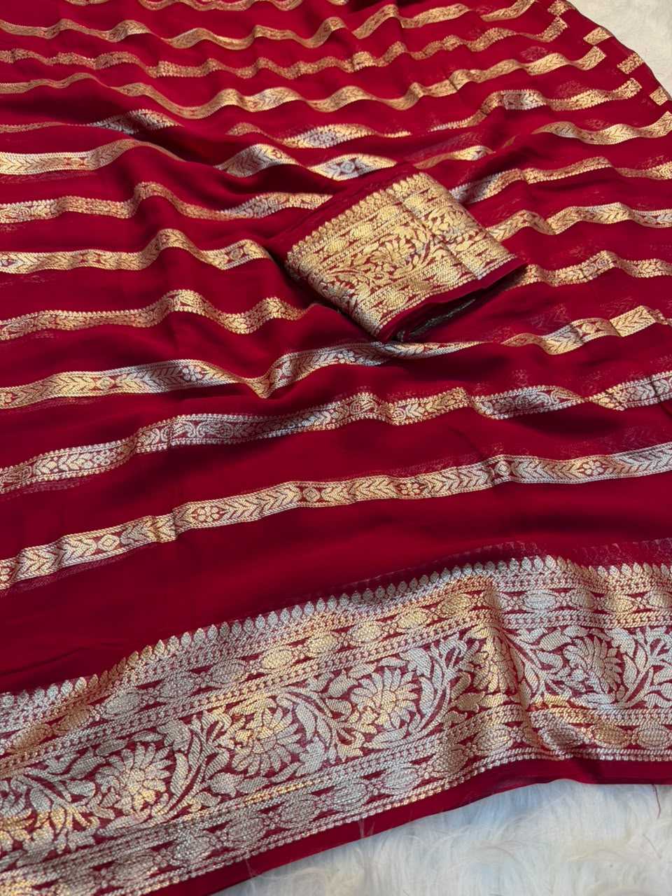 Naarira Sto Georgette Designer Sarees