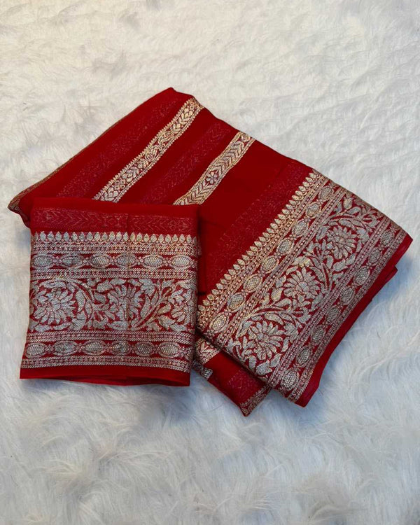 Naarira Sto Georgette Designer Sarees