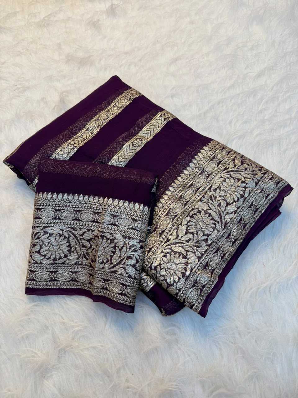 Naarira Sto Georgette Designer Sarees