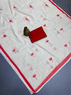 Naarira KESH605 601 Linen Printed Sarees