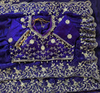Naarira Satin Sequence Saree for Women