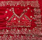 Naarira Satin Sequence Saree for Women