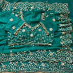 Naarira Satin Sequence Saree for Women