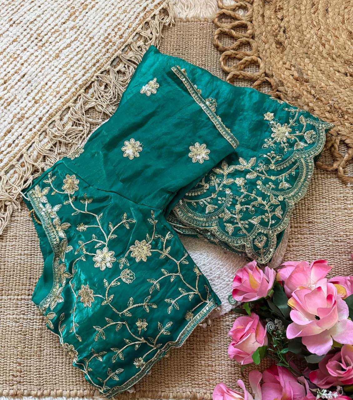 Naarira Satin Sequence Saree for Women
