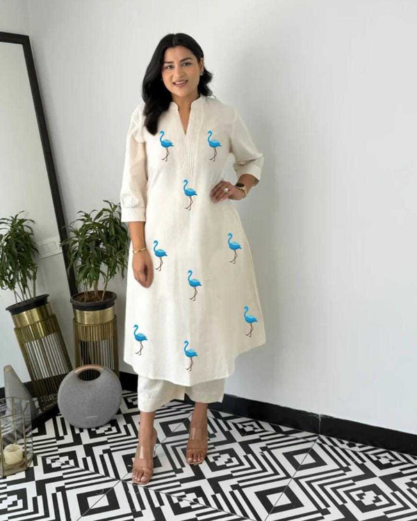 Naarira Full Khadi Cotton Kurtis