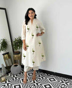 Naarira Full Khadi Cotton Kurtis