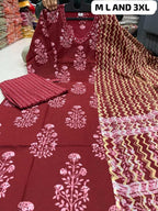 Naarira Madhvi Pure Cotton Printed Suit