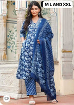 Naarira Madhvi Pure Cotton Printed Suit
