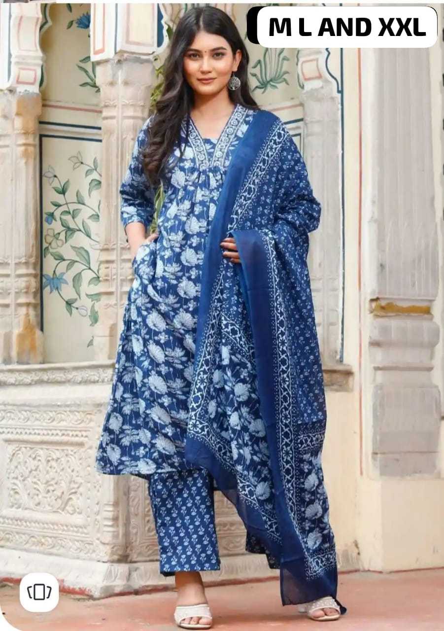 Naarira Madhvi Pure Cotton Printed Suit